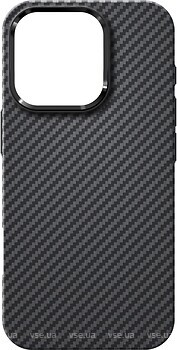 Фото ArmorStandart LikeCarbon2 MagCase for Apple iPhone 16 Pro Black (ARM83809)