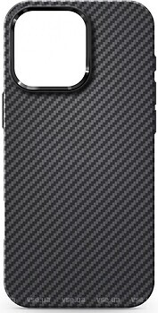 Фото ArmorStandart LikeCarbon2 MagCase for Apple iPhone 16 Pro Max Black (ARM83808)