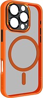 Фото ArmorStandart Unit MagSafe SE for Apple iPhone 16 Pro Orange Black (ARM81148)