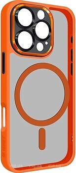 Фото ArmorStandart Unit MagSafe SE for Apple iPhone 16 Pro Orange Black (ARM81148)