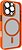Фото ArmorStandart Unit MagSafe SE for Apple iPhone 16 Pro Orange Black (ARM81148)