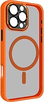 Фото ArmorStandart Unit MagSafe SE for Apple iPhone 16 Pro Max Orange Black (ARM81151)