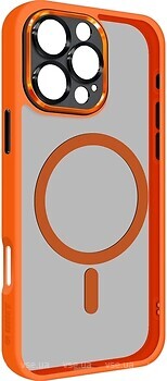 Фото ArmorStandart Unit MagSafe SE for Apple iPhone 16 Pro Max Orange Black (ARM81151)