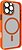 Фото ArmorStandart Unit MagSafe SE for Apple iPhone 16 Pro Max Orange Black (ARM81151)