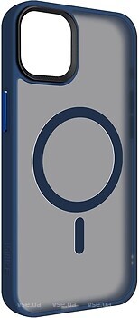 Фото ArmorStandart Uniq Magsafe for Apple iPhone 15 Plus Dark Blue (ARM75301)