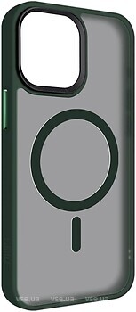 Фото ArmorStandart Uniq MagSafe for Apple iPhone 15 Pro Max Dark Green (ARM75321)