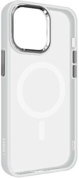Фото ArmorStandart Unit MagSafe for Apple iPhone 15 Pro Max Matte Clear Silver (ARM69350)
