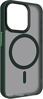 Фото ArmorStandart Uniq MagSafe for Apple iPhone 15 Pro Dark Green (ARM75322)