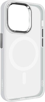 Фото ArmorStandart Unit MagSafe for Apple iPhone 15 Pro Matte Clear Silver (ARM69349)