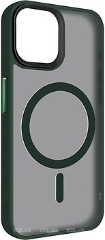 Фото ArmorStandart Uniq Magsafe for Apple iPhone 15 Dark Green (ARM75320)