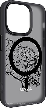 Фото ArmorStandart Uniq MagSafe for Apple iPhone 15 Pro Max Maza Boar 2 Black (ARM76325)