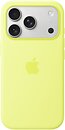 Фото Apple iPhone 17 Pro Silicone Case with MagSafe Neon Yellow (MGFF4ZM/A)