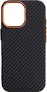 Фото ArmorStandart LikeCarbon2 SE MagCase for Apple iPhone 17 Black Orange (ARM89160)