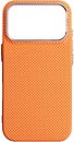 Фото ArmorStandart LikeCarbon2 SE MagCase for Apple iPhone 17 Pro Kevlar Orange Rose Gold (ARM89168)