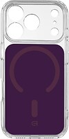 Фото ArmorStandart Clear Hybrid MagCase for Apple iPhone 18 Pro/17 Pro Dark Cherry (ARM91789)