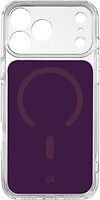 Фото ArmorStandart Clear Hybrid MagCase for Apple iPhone 18 Pro Max/17 Pro Max Dark Cherry (ARM91791)