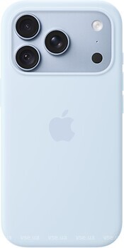 Фото Apple iPhone 18 Pro Silicone Case with MagSafe Crisp Blue (MK8W4ZM/A)