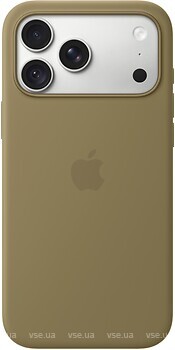 Фото Apple iPhone 18 Pro Max Silicone Case with MagSafe Olive (MK924ZM/A)
