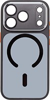 Фото ArmorStandart Unit-C MagCase SE for Apple iPhone 17 Pro Black Orange (ARM86318)