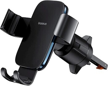 Фото Baseus Metal Age 3 Gravity Car Mount Air Vent Version Cluster Black (C40467600111-00)