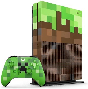 Фото Microsoft Xbox One S 1Tb Minecraft Limited Edition