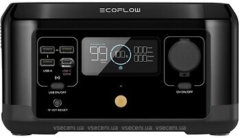 Фото EcoFlow River Mini Wireless 210 Wh Black (RIVERMINIWIRELESS)