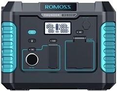 Фото Romoss RS500 400 Wh Black/Blue