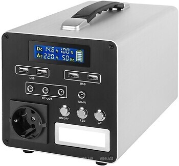 Фото LogicPower Charger MPPT 500 512 Wh Silver (19335)