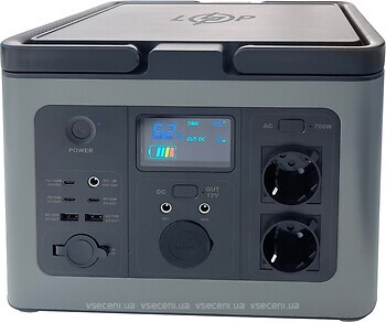 Фото LogicPower Charger MPPT 700 Pro 615 Wh Gray (19337)