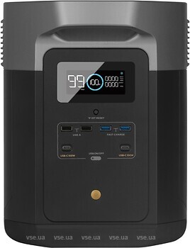 Фото EcoFlow Delta Max 2000 UK 2016 Wh Black (DELTA2000-UK)