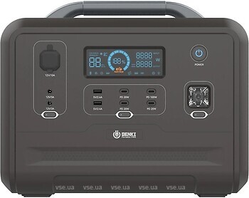 Фото Genki GK-1200 + Solar Panel 960 Wh Black