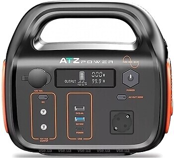 Фото ATZ Power 300 296 Wh Black/Orange