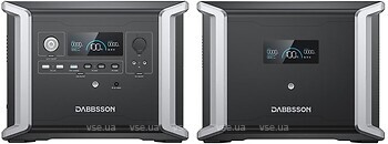 Фото Dabbsson DBS1300 + DBS1700B 3030 Wh Black