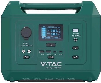 Фото V-Tac VT-606N 576 Wh Green (11626)