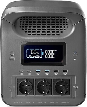 Фото Videx Oasis 1800W 1229 Wh Gray (VPS-SG1-1KW8/28325)
