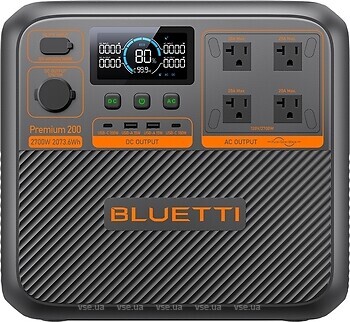 Фото Bluetti Premium 200 V2 2700W 2073.6 Wh Gray