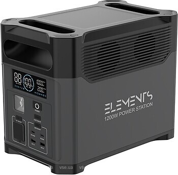 Фото Elements Pro 1200W 1024 Wh Gray (PPS-1200SBG)