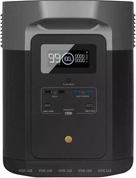 Фото EcoFlow Delta Max 2000 CH 2016 Wh Black (DELTA2000-IN)