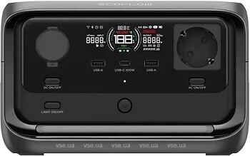 Фото EcoFlow River 3 Plus 286 Wh Black (EFRIVER3Plus-EU-CBOX)
