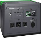 Фото Schneider OffGrid Portabl e Power Station 730 738 Wh Black/Green (PPS730-GR)