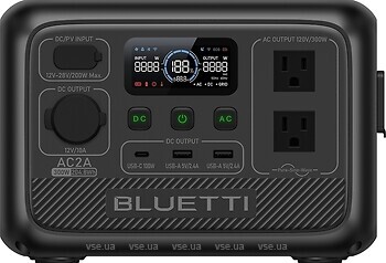 Фото Bluetti AC2A-CN 204 Wh Black