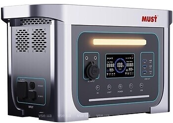Фото Must Eco181 Series EM1024S 1280 Wh Grey