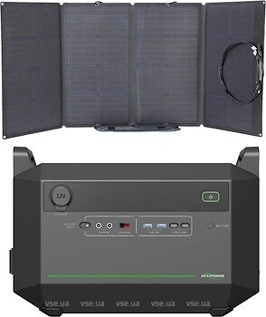 Фото HYXiPower HYX-EA1000 + EcoFlow 110W 998 Wh Black
