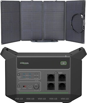 Фото HYXiPower HYX-EA2500 + EcoFlow 110W 2496 Wh Black