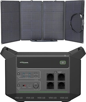 Фото HYXiPower HHYX-EA2500 + EcoFlow 160W 2496 Wh Black