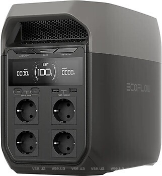 Фото EcoFlow Delta 3 1024 Wh Black (EFDELTA3-CN)