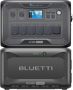 Фото Bluetti AC500+B500K 5120 Wh Black