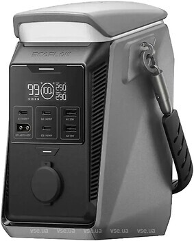 Фото EcoFlow Trail Plus 300 DC 288 Wh Black/Gray (EF-TRAIL300Plus-N)