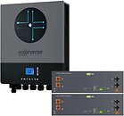 Фото Solarverse 8kW SV-1SV8K1-LEC10K1-1 2BAT 10200 Wh Black/Gray