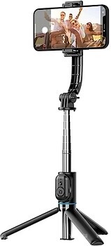 Фото WIWU Detachable Tripod Selfie Stick Black (Wi-SE001)